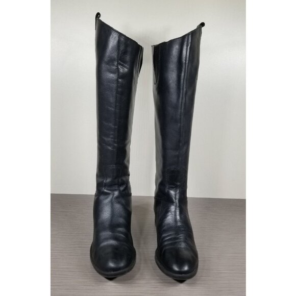Sam Edelman Penny Riding Boot, Black Leather, Womens Size 6 M / 36 - Picture 2 of 9